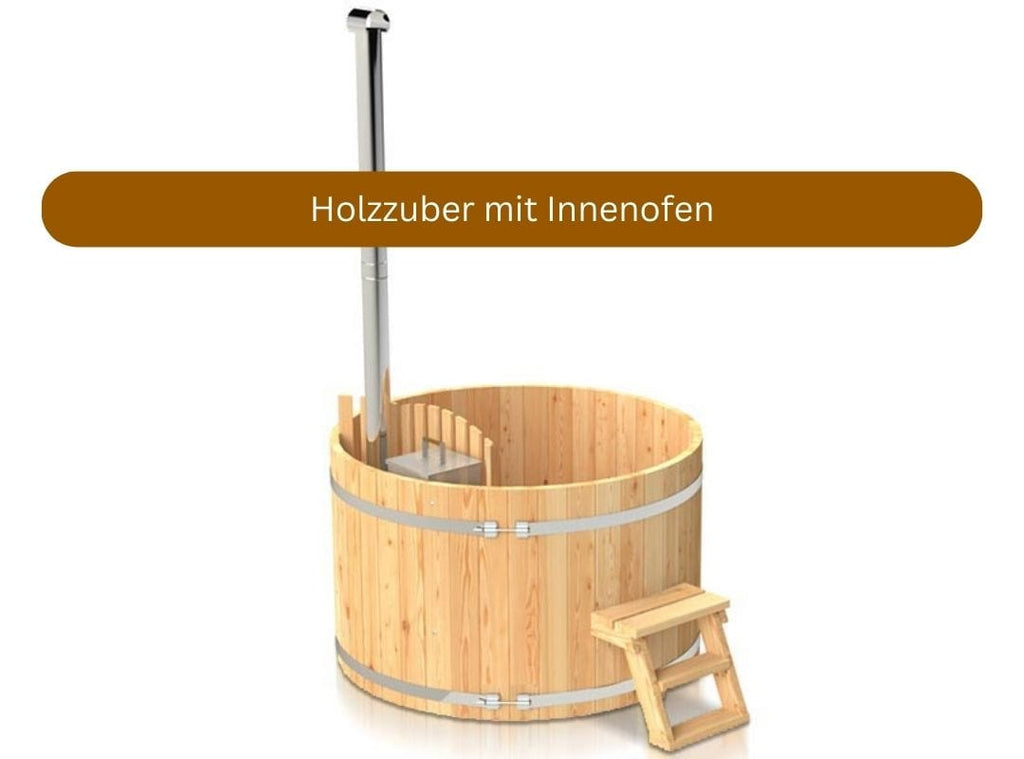 Holzzuber Mit Ofen
