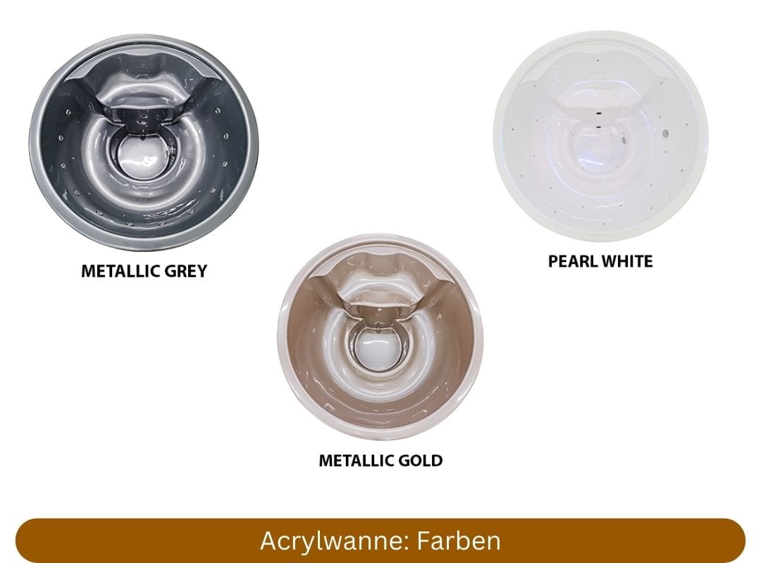 Hot Tub Acrylwanne Farben