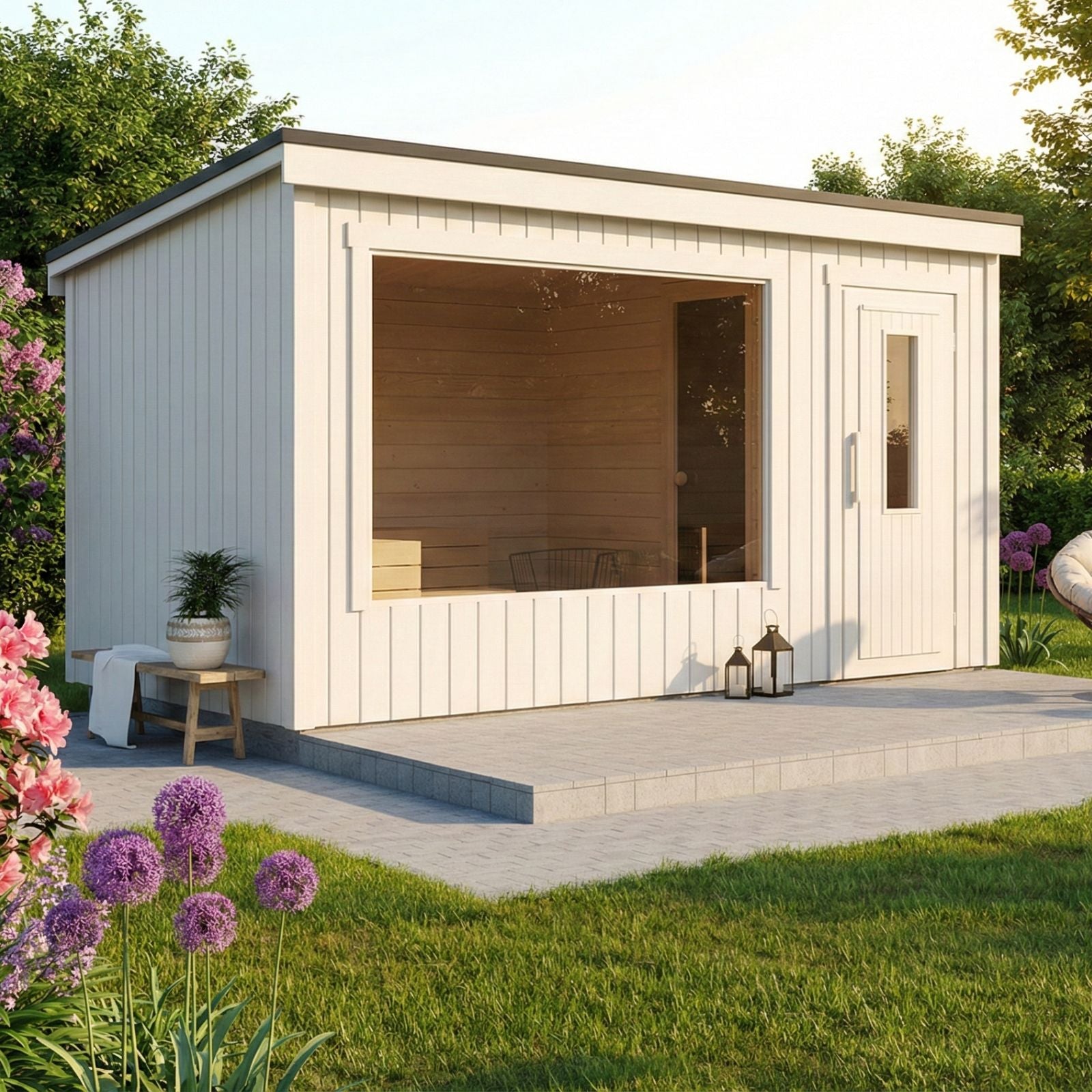 Saunahaus mit Vorraum Kalle L