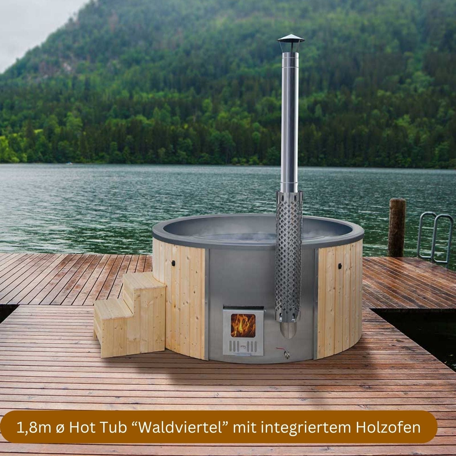 Koller Whirls-System Hot Tub Waldviertel